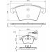 BOSCH Bremsbelagsatz, Scheibenbremse 0 986 494 203 BOSCH Bremsbelagsatz, Scheibenbremse 0 986 494 203