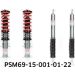 Fahrwerkssatz, Federn/Dämpfer Fahrwerkssatz Federn Dämpfer Pro Street Multi Eibach Pro-Street-Multi PSM69-15-001-01-22