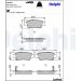 Delphi Bremsbelagsatz, Scheibenbremse LP2047 Delphi Bremsbelagsatz, Scheibenbremse LP2047