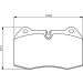 BOSCH Bremsbelagsatz, Scheibenbremse 0 986 494 282 BOSCH Bremsbelagsatz, Scheibenbremse 0 986 494 282