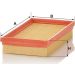 MANN-FILTER C 2658 Luftfilter MANN-FILTER C 2658 Luftfilter