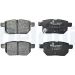 Delphi Bremsbelagsatz, Scheibenbremse LP2105 Delphi Bremsbelagsatz, Scheibenbremse LP2105