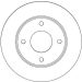 Bremsscheibe DF4457