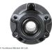 Blue Print Radlagersatz ADN18267