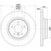 Bremsscheibe 8DD 355 104-571 Bremsscheibe 8DD 355 104-571
