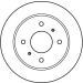 TRW Bremsscheibe DF2592 TRW Bremsscheibe DF2592