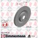 Zimmermann Bremsscheibe Coat Z 250.1395.20