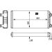 Mahle Wärmetauscher, Innenraumheizung BEHR Premium Line AH 133 000P