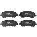 TRW Bremsbelagsatz, Scheibenbremse COTEC GDB3287