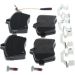 BOSCH Bremsbelagsatz, Scheibenbremse 0 986 494 290