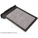 Blue Print Filter, Innenraumluft ADT32553