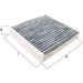 Knecht Filter, Innenraumluft LAK 96
