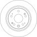 TRW Bremsscheibe DF4431