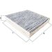 Knecht Filter, Innenraumluft LAK 98