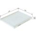 BOSCH 1 987 432 215 Innenraumfilter FILTER+