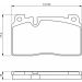 BOSCH Bremsbelagsatz, Scheibenbremse 0 986 494 702