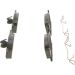 BOSCH Bremsbelagsatz, Scheibenbremse 0 986 424 329