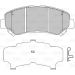 Valeo Bremsbelagsatz, Scheibenbremse 601067