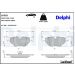 Delphi Bremsbelagsatz, Scheibenbremse LP555 Delphi Bremsbelagsatz, Scheibenbremse LP555