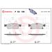 Brembo Bremsbelagsatz, Scheibenbremse PRIME LINE P 50 109 Brembo Bremsbelagsatz, Scheibenbremse PRIME LINE P 50 109