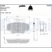 Delphi Bremsbelagsatz, Scheibenbremse LP885 Delphi Bremsbelagsatz, Scheibenbremse LP885