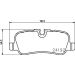 Bremsbelagsatz, Scheibenbremse 8DB 355 016-181 Bremsbelagsatz, Scheibenbremse 8DB 355 016-181