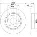 Bremsscheibe 8DD 355 118-991 Bremsscheibe 8DD 355 118-991