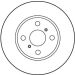 Bremsscheibe DF2658 Bremsscheibe DF2658