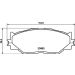Hella Bremsbelagsatz, Scheibenbremse 8DB 355 012-241 Hella Bremsbelagsatz, Scheibenbremse 8DB 355 012-241