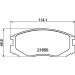 Hella Bremsbelagsatz, Scheibenbremse 8DB 355 017-161