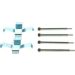 BOSCH Zubehörsatz, Scheibenbremsbelag 1 987 474 008 BOSCH Zubehörsatz, Scheibenbremsbelag 1 987 474 008