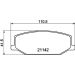 Hella Bremsbelagsatz, Scheibenbremse 8DB 355 006-161 Hella Bremsbelagsatz, Scheibenbremse 8DB 355 006-161