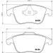 Hella Pagid Bremsbelagsatz, Scheibenbremse 8DB 355 012-891 Hella Pagid Bremsbelagsatz, Scheibenbremse 8DB 355 012-891
