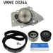 SKF Wasserpumpe + Zahnriemensatz VKMC 03244