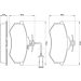 BOSCH Bremsbelagsatz, Scheibenbremse 0 986 466 693 BOSCH Bremsbelagsatz, Scheibenbremse 0 986 466 693