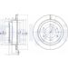 Delphi Bremsscheibe BG3353 Delphi Bremsscheibe BG3353