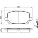 BOSCH Bremsbelagsatz, Scheibenbremse 0 986 424 761 BOSCH Bremsbelagsatz, Scheibenbremse 0 986 424 761