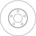 TRW Bremsscheibe DF4045 TRW Bremsscheibe DF4045