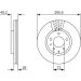 BOSCH Bremsscheibe 0 986 479 758