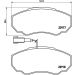 Brembo Bremsbelagsatz, Scheibenbremse PRIME LINE P 23 091 Brembo Bremsbelagsatz, Scheibenbremse PRIME LINE P 23 091