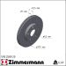Zimmermann Bremsscheibe Coat Z 590.2589.20