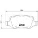 Brembo Bremsbelagsatz, Scheibenbremse PRIME LINE P 50 058 Brembo Bremsbelagsatz, Scheibenbremse PRIME LINE P 50 058