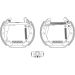 Bremsbackensatz 8DB 355 003-741
