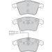Valeo Bremsbelagsatz, Scheibenbremse ESSENTIAL 302042 Valeo Bremsbelagsatz, Scheibenbremse ESSENTIAL 302042