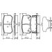 BOSCH Bremsbelagsatz, Scheibenbremse 0 986 494 237