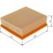 BOSCH F 026 400 056 Luftfilter