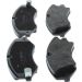 BOSCH Bremsbelagsatz, Scheibenbremse 0 986 494 980 BOSCH Bremsbelagsatz, Scheibenbremse 0 986 494 980