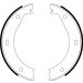 Hella Bremsbackensatz, Feststellbremse 8DA 355 050-311