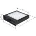 BOSCH 1 987 432 157 Innenraumfilter