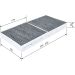 BOSCH 1 987 432 571 Innenraumfilter BOSCH 1 987 432 571 Innenraumfilter